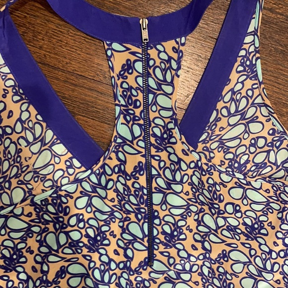 Central Park West racer back printed top - Picture 9 of 13